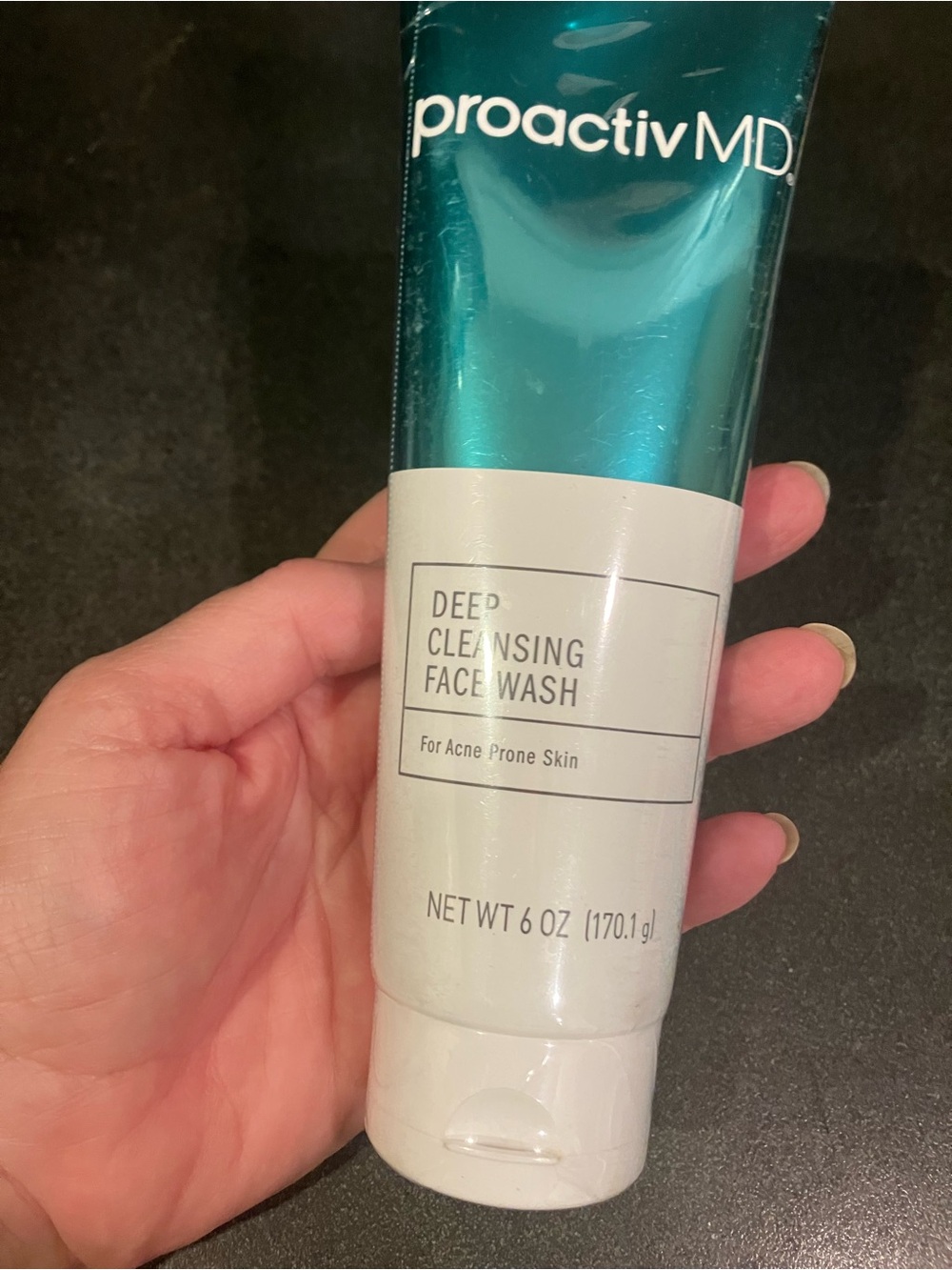 proactivMD Deep Cleansing Face Wash - White & Dark Green Tube - Picture 2 of 5